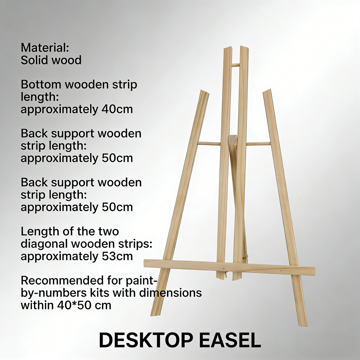 Frame Tabletop Wooden Easel