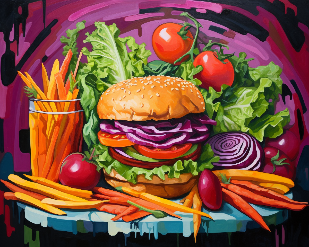 Classic Burger & Fries Feast