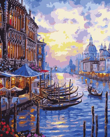 Venetian Sunset Symphony