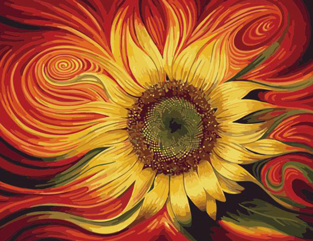 Sunflower in Motion