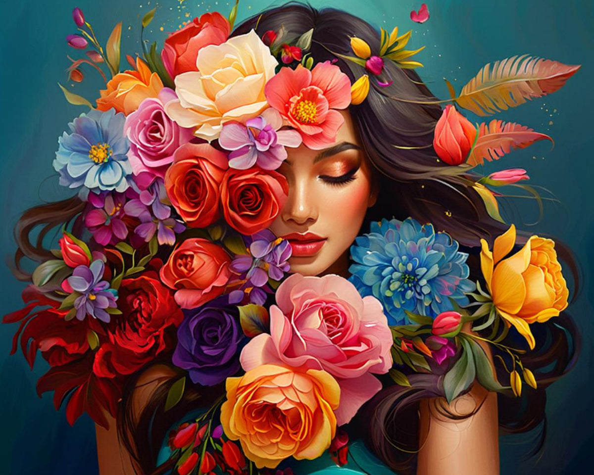 Floral Dream Portrait