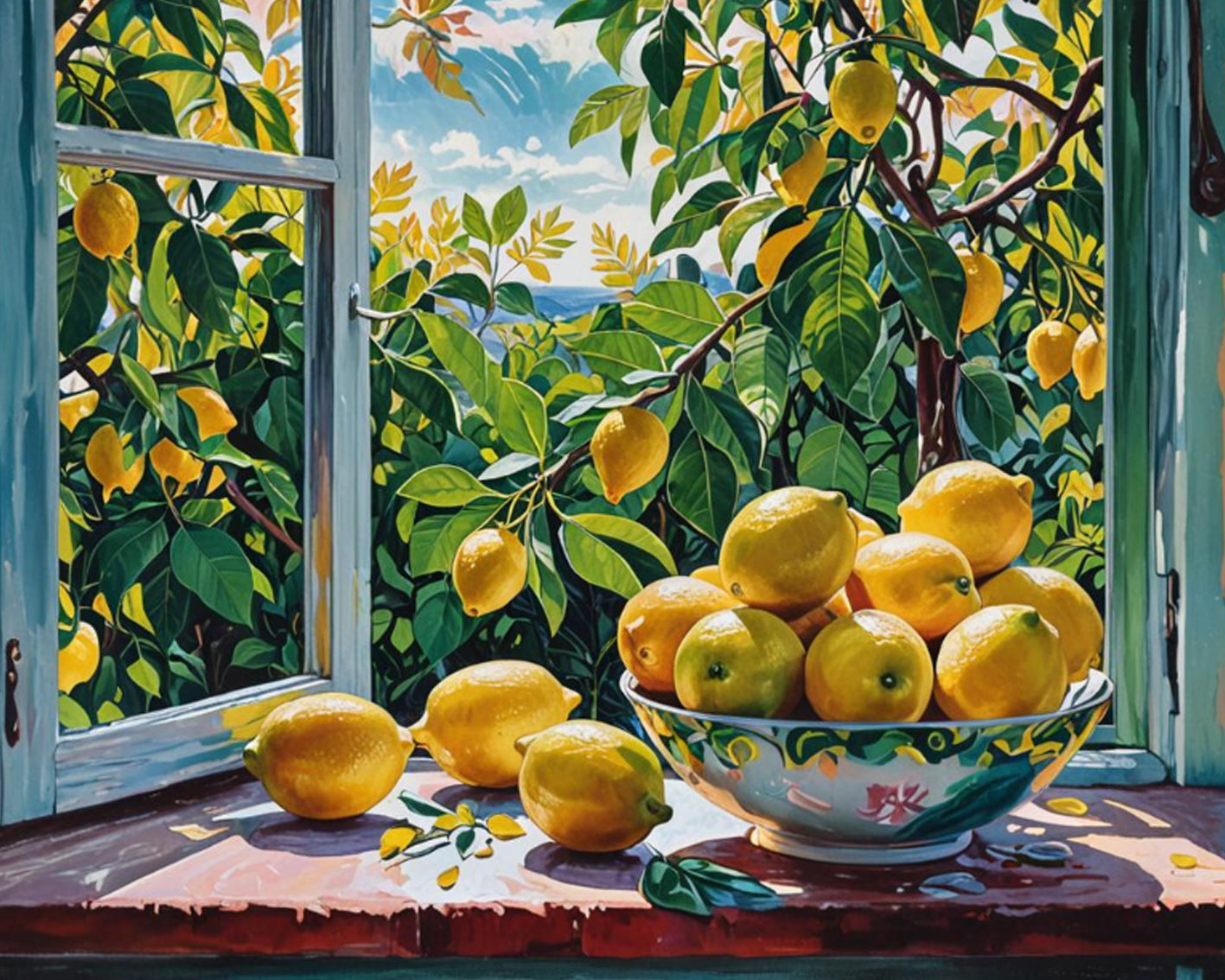 Lemon Window Glow