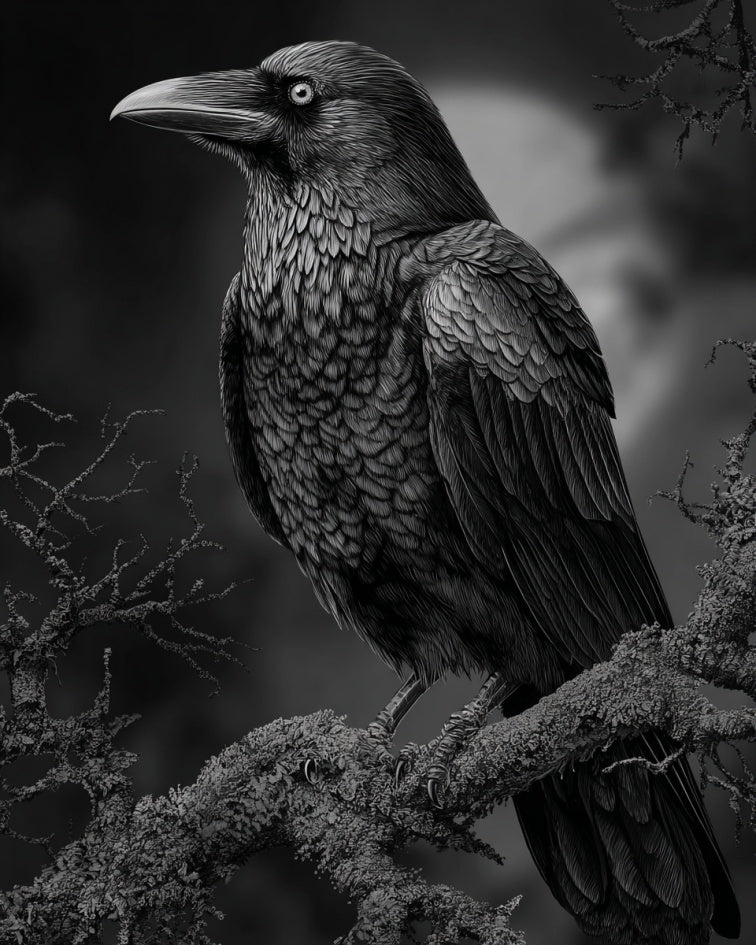 Raven in Shadow