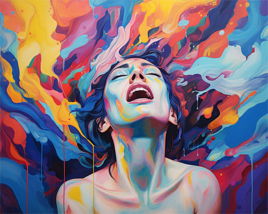 Electric Portrait Bloom