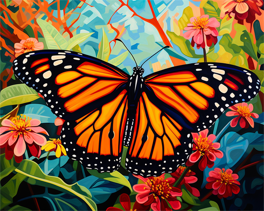 Monarch on Bloom