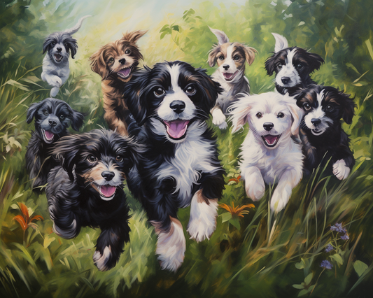 Puppy Pile Playtime