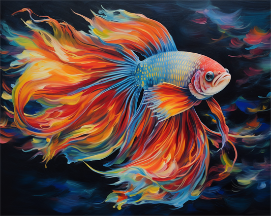 Fire & Ocean Betta