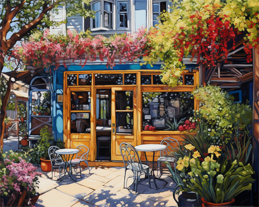 Sunlit Garden Café