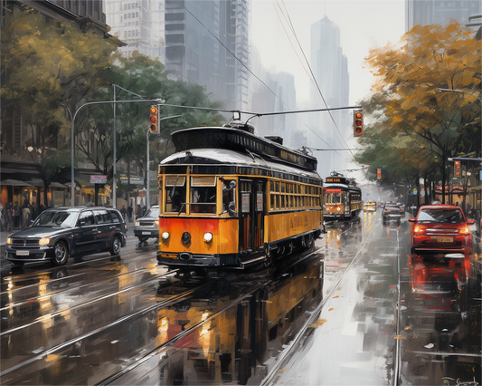 Streetcar on Market Street