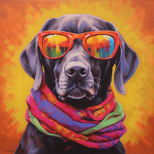 Cool Pup in Shades