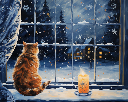 Window-Gazing Cat