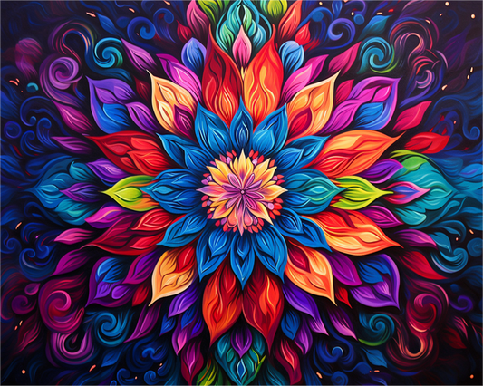 Abstract Colour Flow