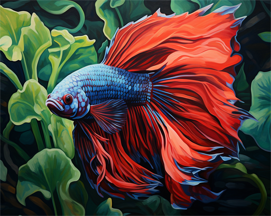Crimson Betta