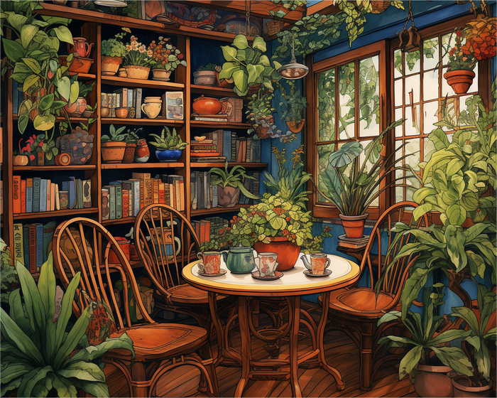 Garden Reading Nook
