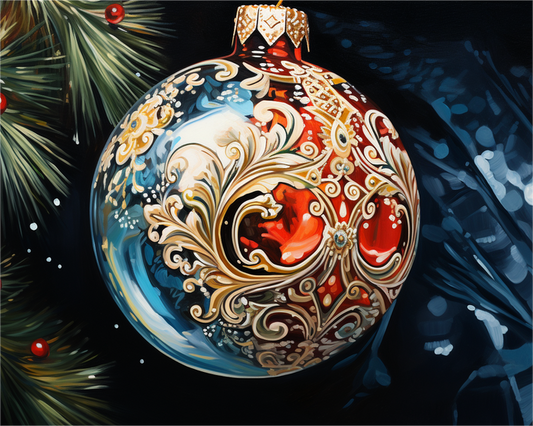Regal Christmas Ornament