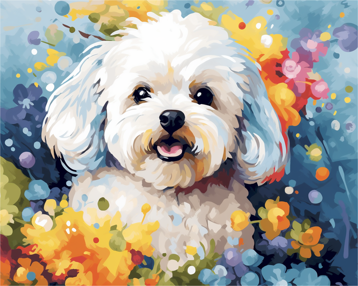 Fluffy White Companion