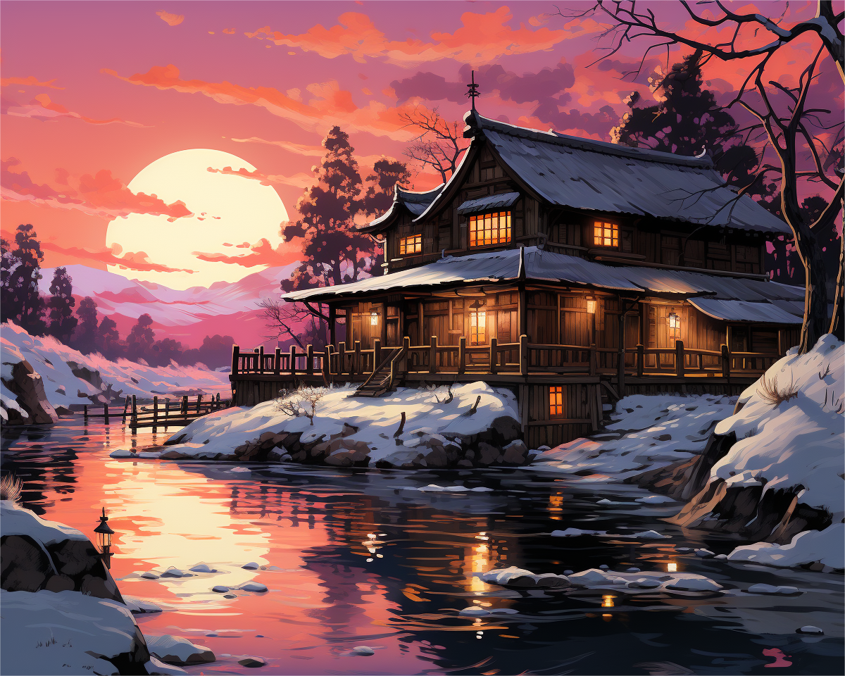 Sunset Over Quiet Bay