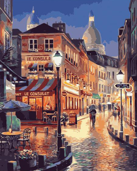 Paris Rainlight Stroll