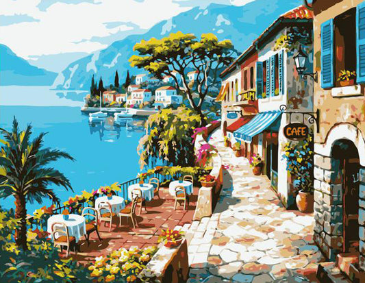 Lakeside Café Morning