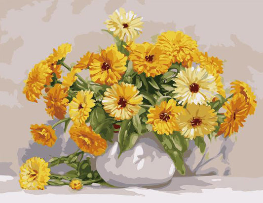 Golden Marigold Glow