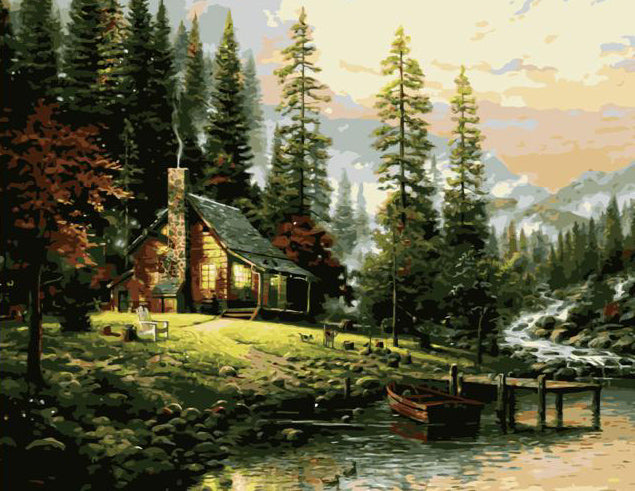 Cabin by the Lakeside