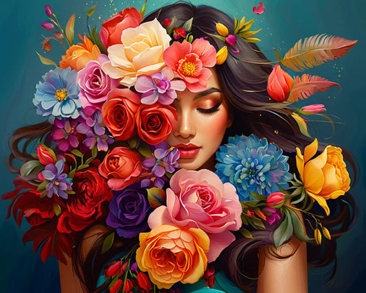 Floral Dream Portrait