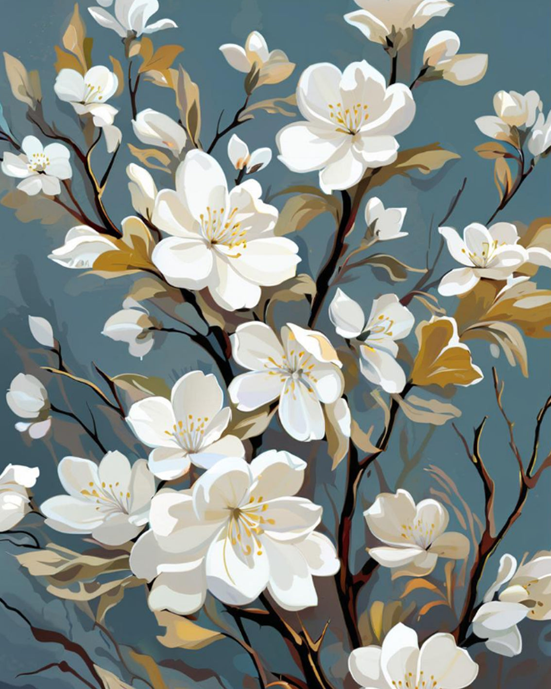 White Blossom Serenity