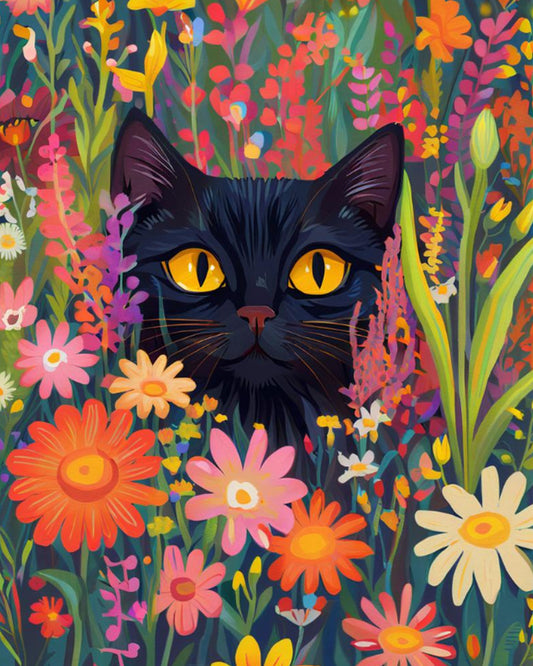Garden Shadow Cat