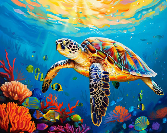 Coral Explorer Turtle