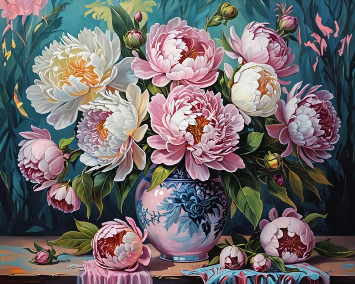 Pastel Peony Dream