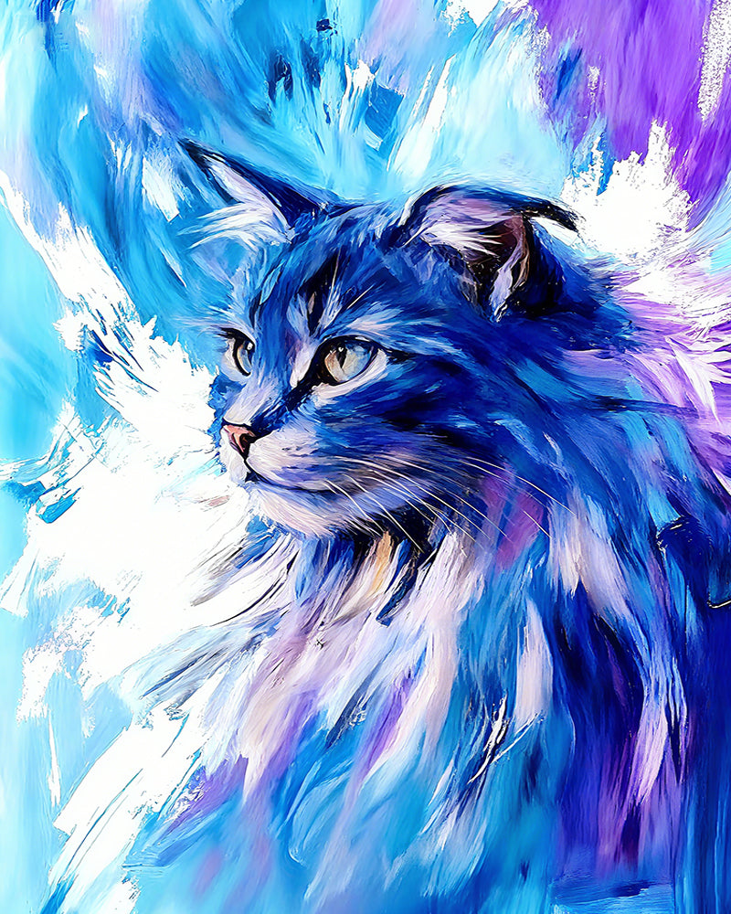 Blue Spirit Cat