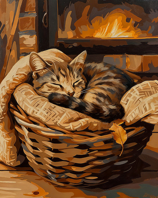 Basket Snuggle Friend