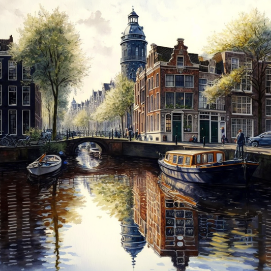 Canal City at Golden Hour