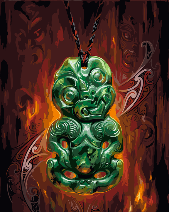 Tiki Guardian Flame